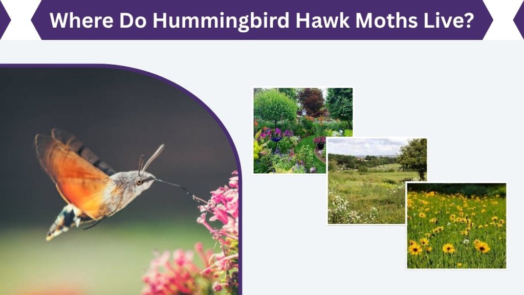 Where Do Hummingbird Hawk Moths Live?