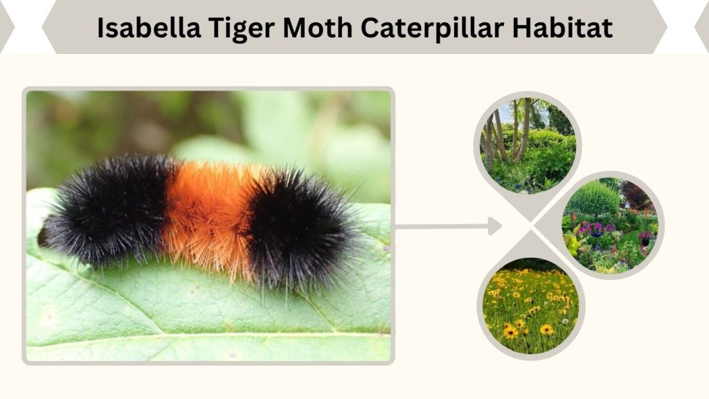 Isabella Tiger Moth Caterpillar Habitat