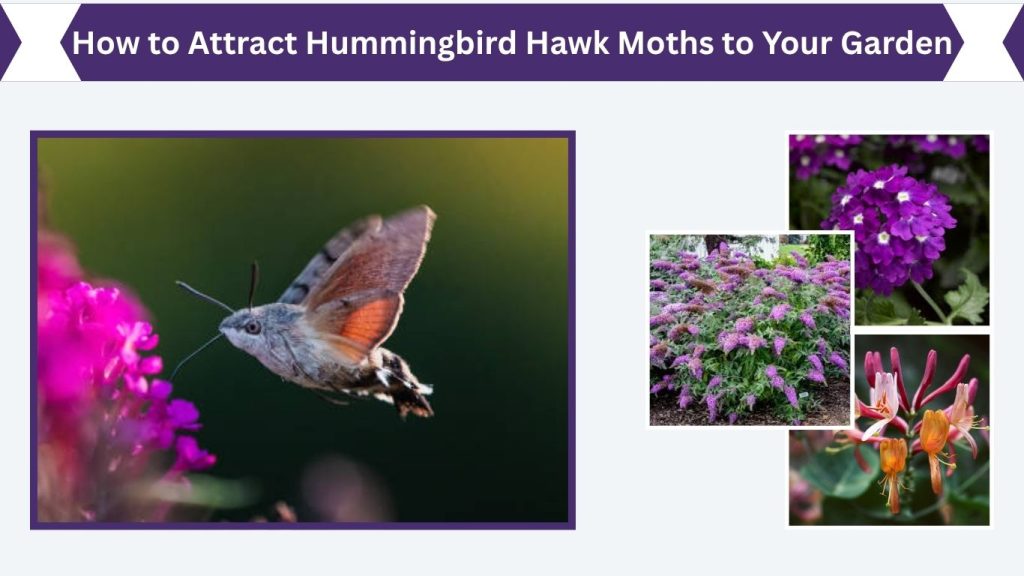 How to Attract Hummingbird Hawk Moths to Your Garden