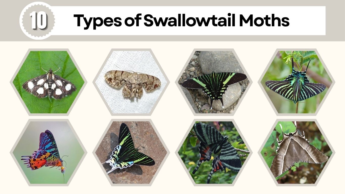 10 Types of Swallowtail Moths: Identification with Pictures