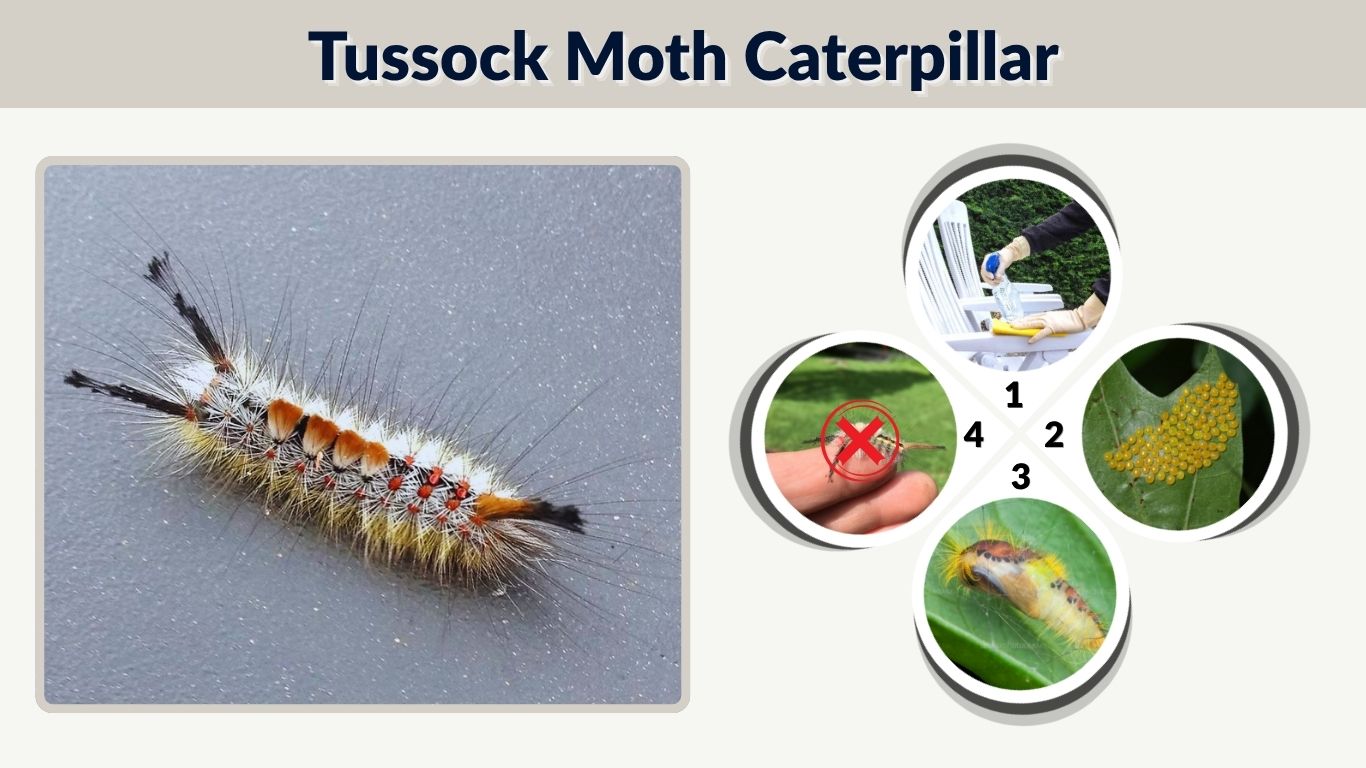 Tussock Moth Caterpillar: Sting, Rash, Types & Control
