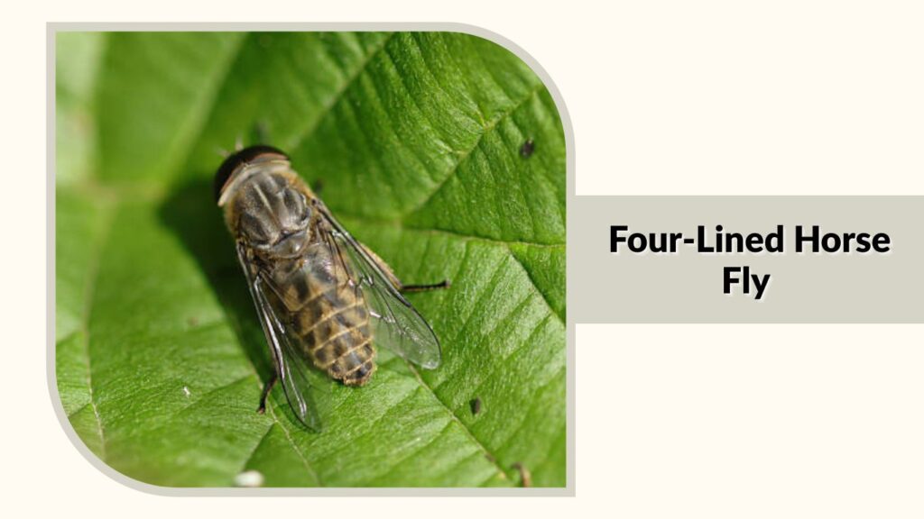 Four-Lined Horse Fly 