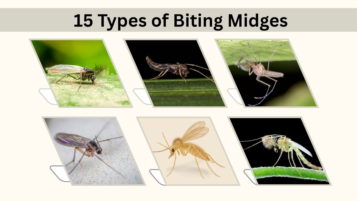 15 Types of Biting Midges: Species, Habitat, ID with Pictures