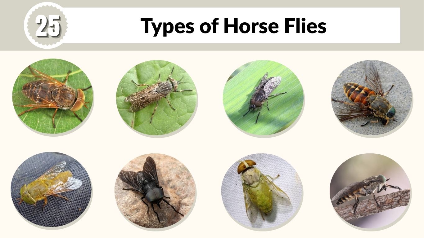 25 Types of Horse Flies: Identification, Habitat with Pictures
