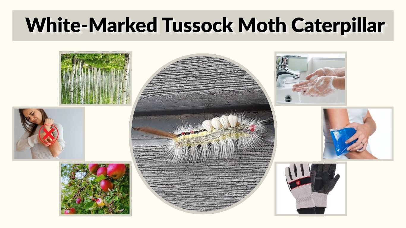 White-Marked Tussock Moth Caterpillar: Risks and Control