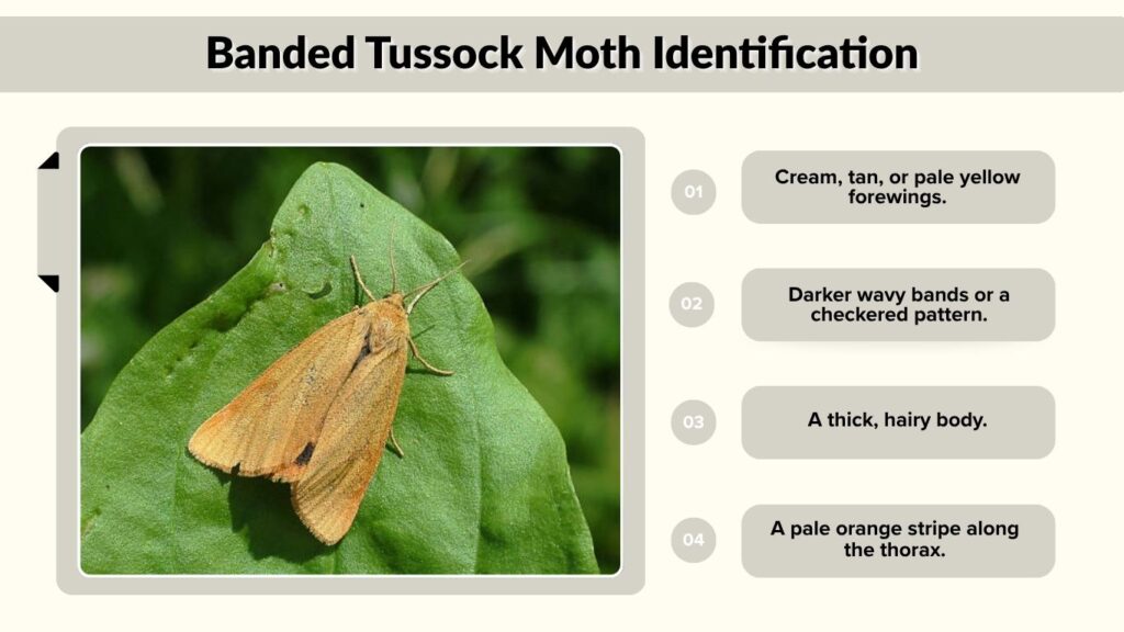 Banded Tussock Moth Identification