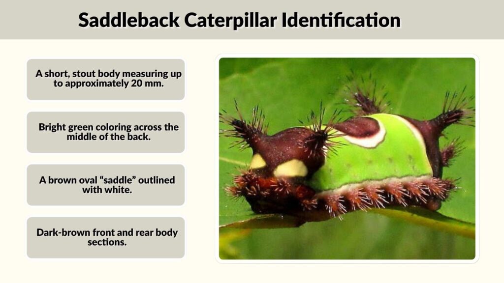 Saddleback Caterpillar Identification