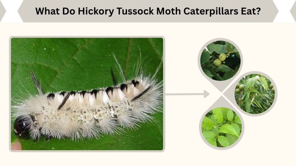 What Do Hickory Tussock Moth Caterpillars Eat?