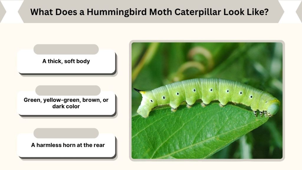 What Does a Hummingbird Moth Caterpillar Look Like?