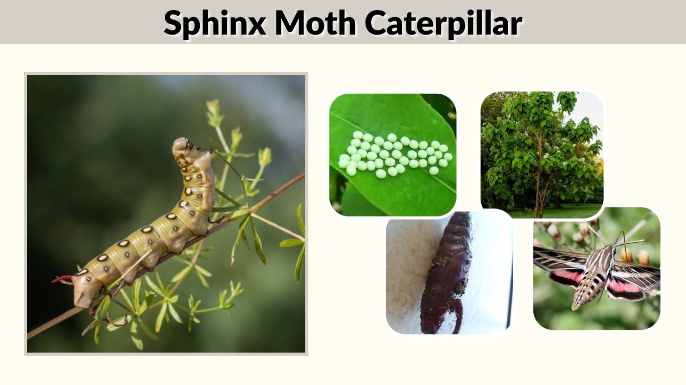 Sphinx Moth Caterpillar: Identification, Diet and Life Cycle
