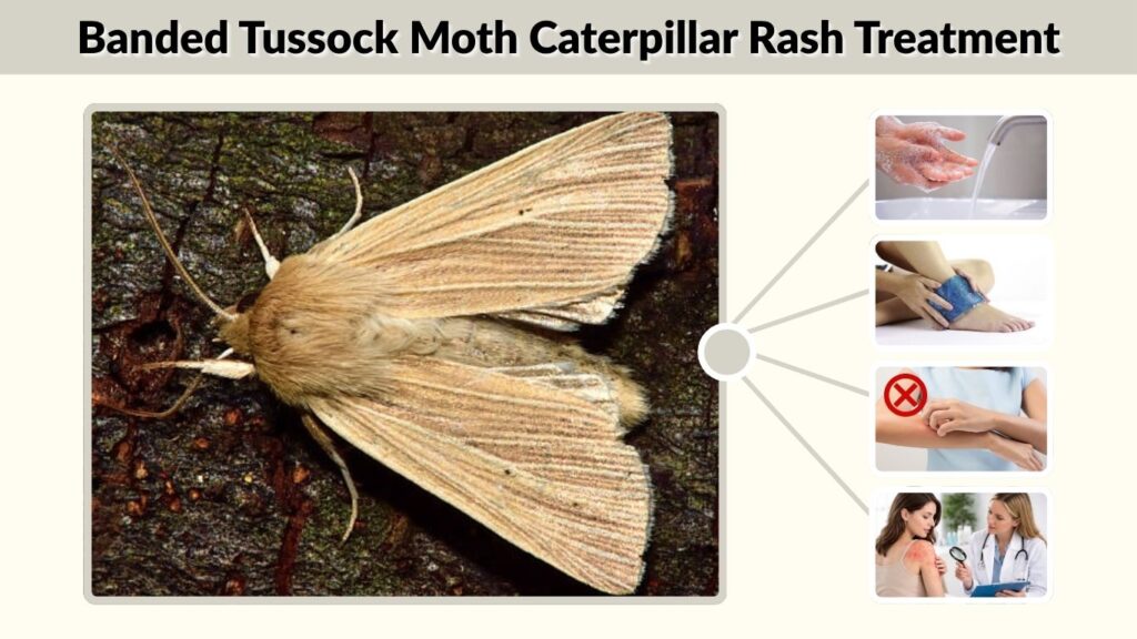 Banded Tussock Moth Caterpillar Rash Treatment