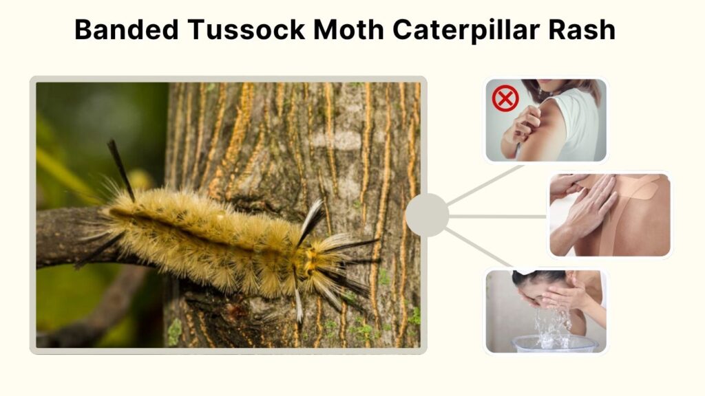 Banded Tussock Moth Caterpillar Rash