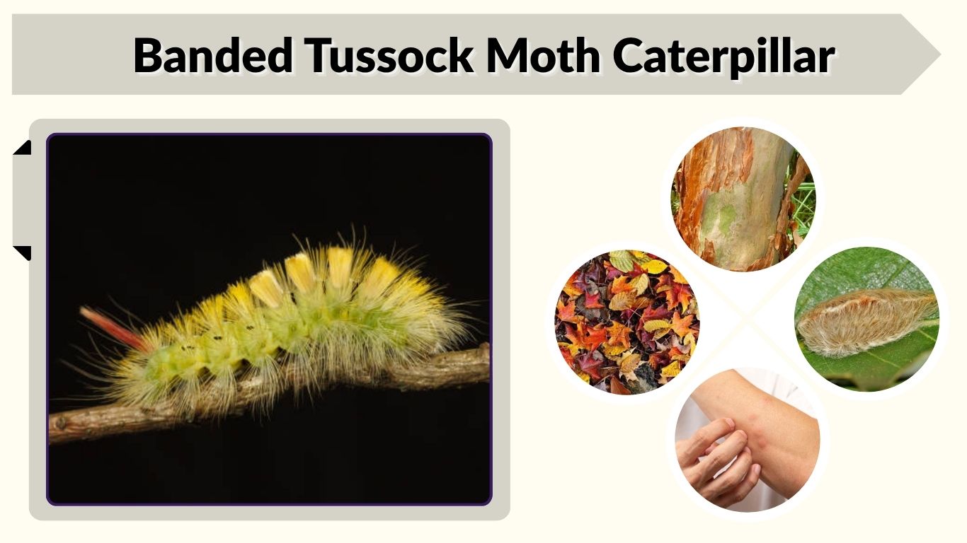 Banded Tussock Moth Caterpillar: Identification, Diet, Cocoon, and Care