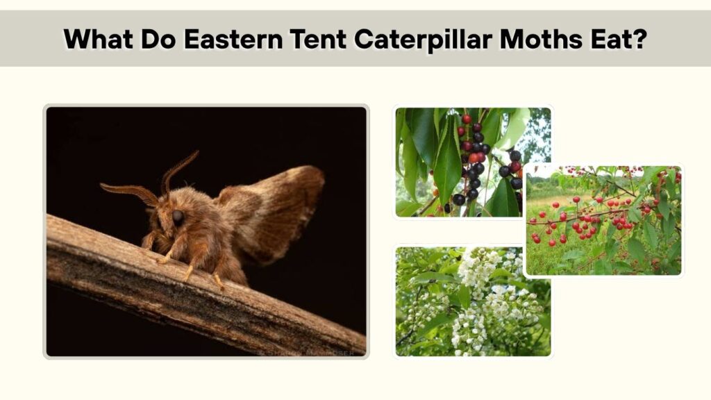 What Do Eastern Tent Caterpillar Moths Eat?