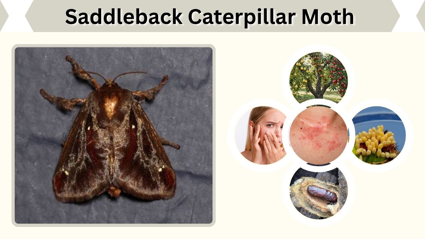 Saddleback Caterpillar Moth: Sting, Treatment and Life Cycle