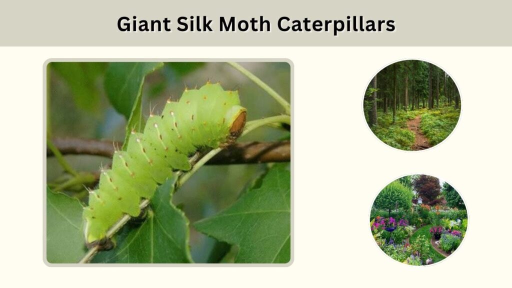 Giant Silk Moth Caterpillars