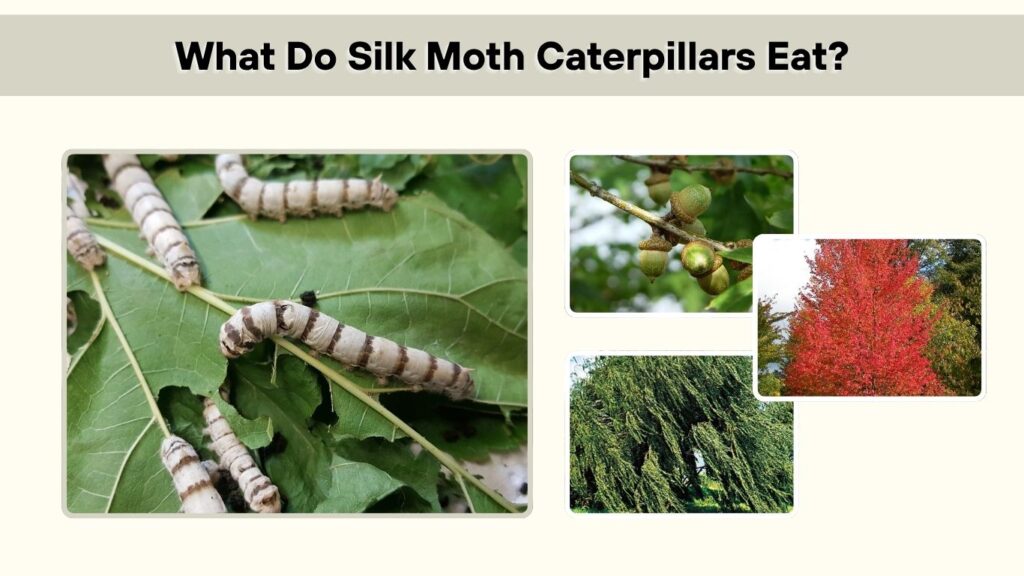 What Do Silk Moth Caterpillars Eat?
