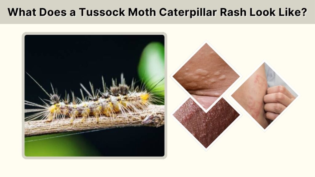 What Does a Tussock Moth Caterpillar Rash Look Like?