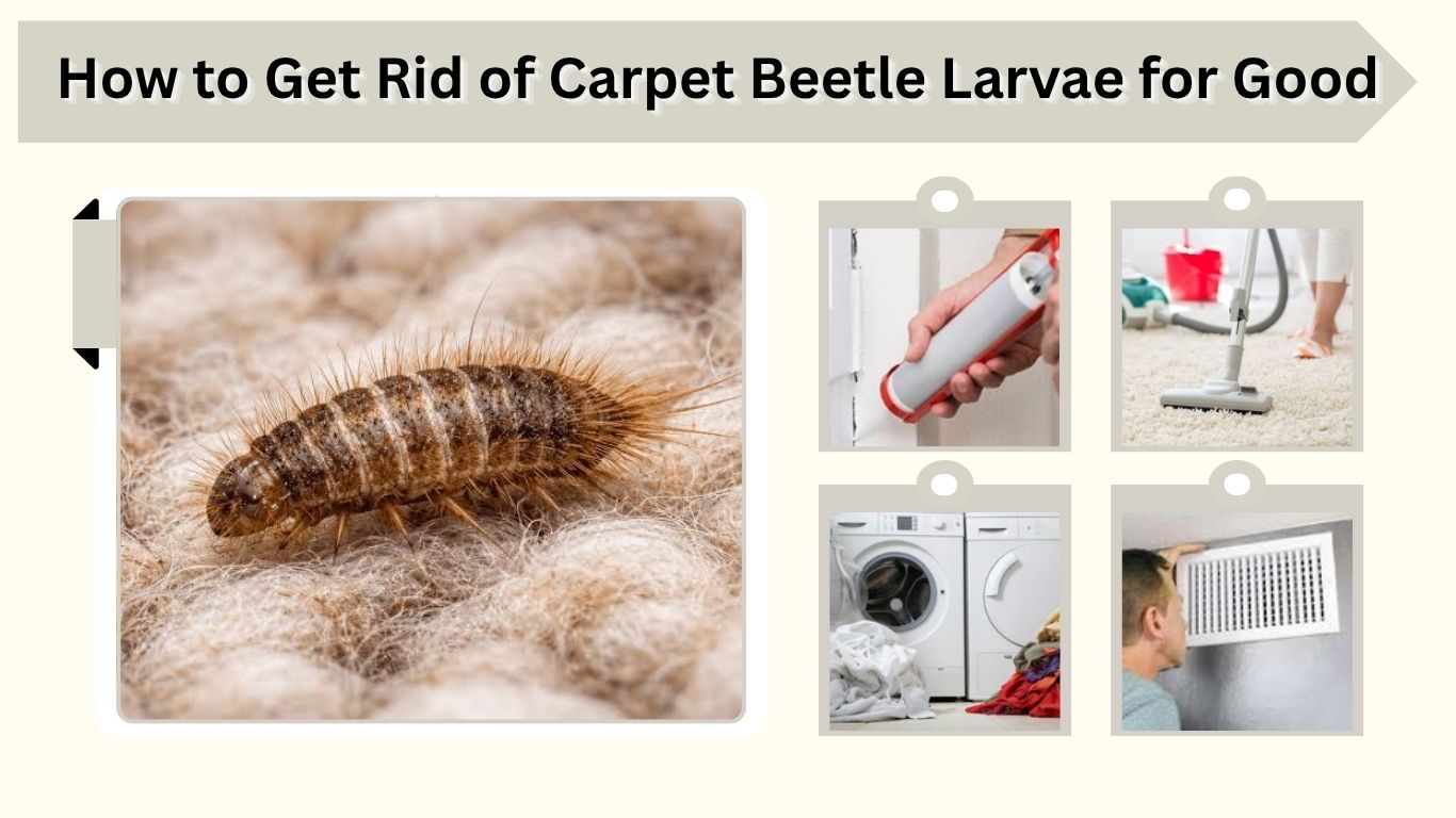 How to Get Rid of Carpet Beetle Larvae for Good