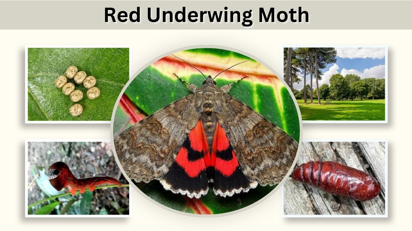 Red Underwing Moth: Identification, Caterpillar & Facts