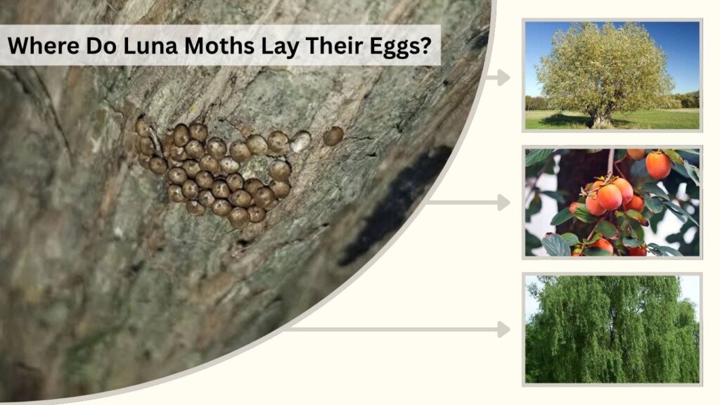 Where Do Luna Moths Lay Their Eggs?