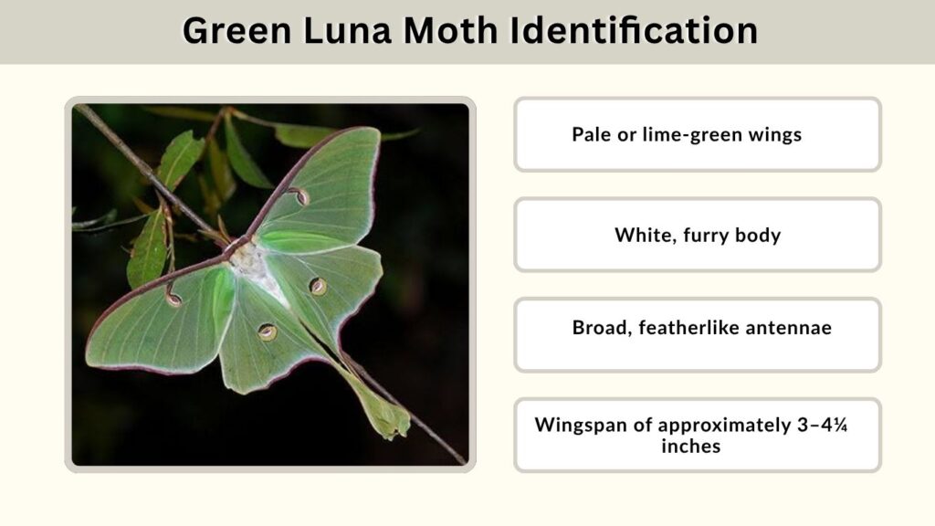 Green Luna Moth Identification