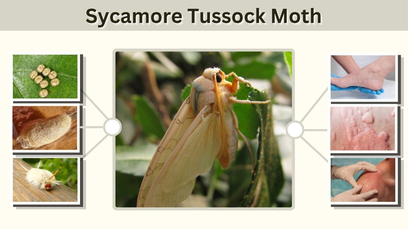 Sycamore Tussock Moth: Caterpillars, Rash, Diet & Life Cycle