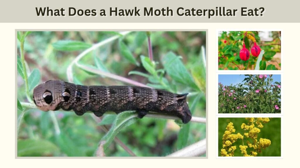 What Does a Hawk Moth Caterpillar Eat?
