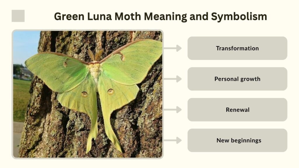 Green Luna Moth Meaning and Symbolism