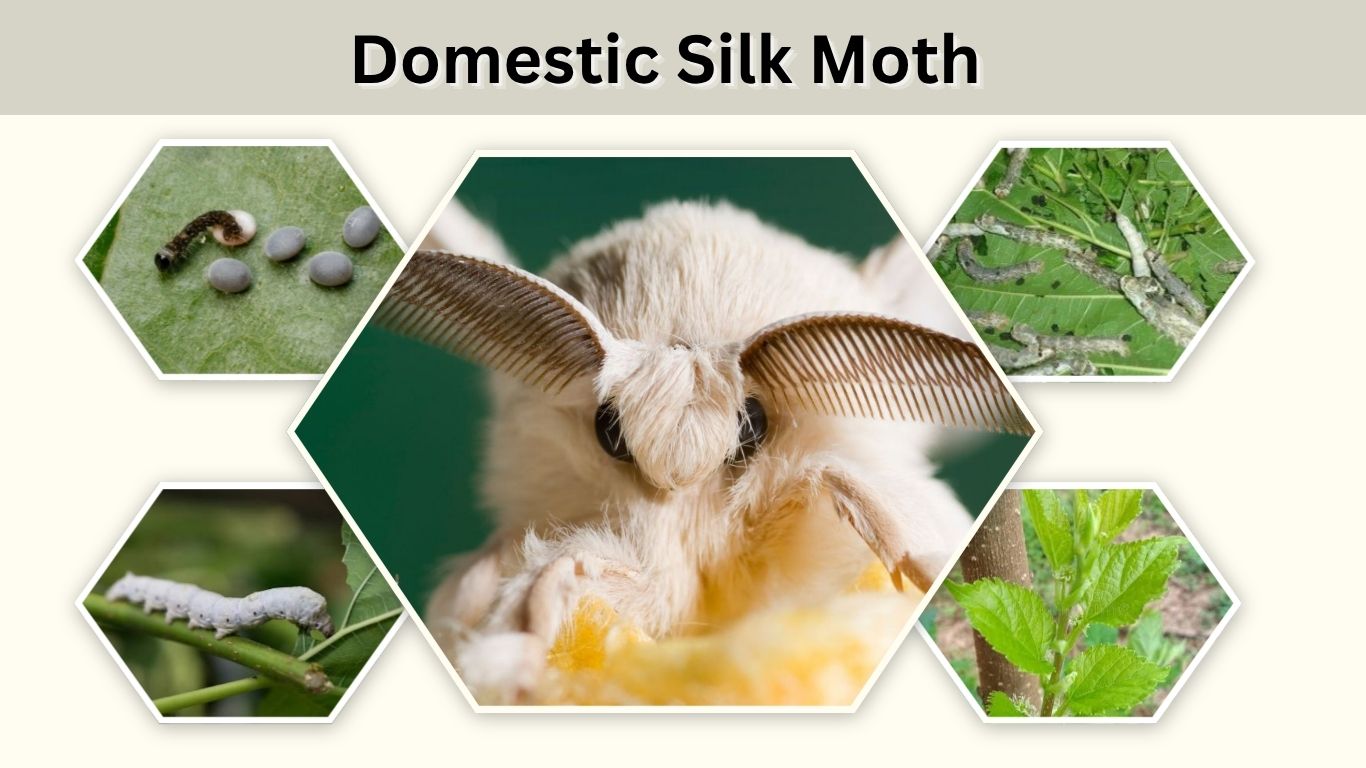 Domestic Silk Moth: Life Cycle, Diet, Care & Facts