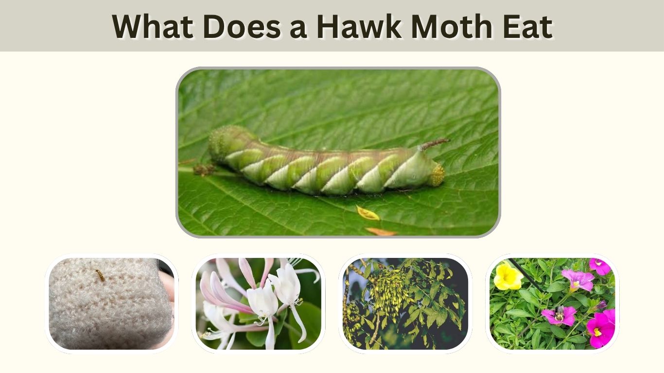 What Does a Hawk Moth Eat? 10 Foods Adults and Larvae Eat