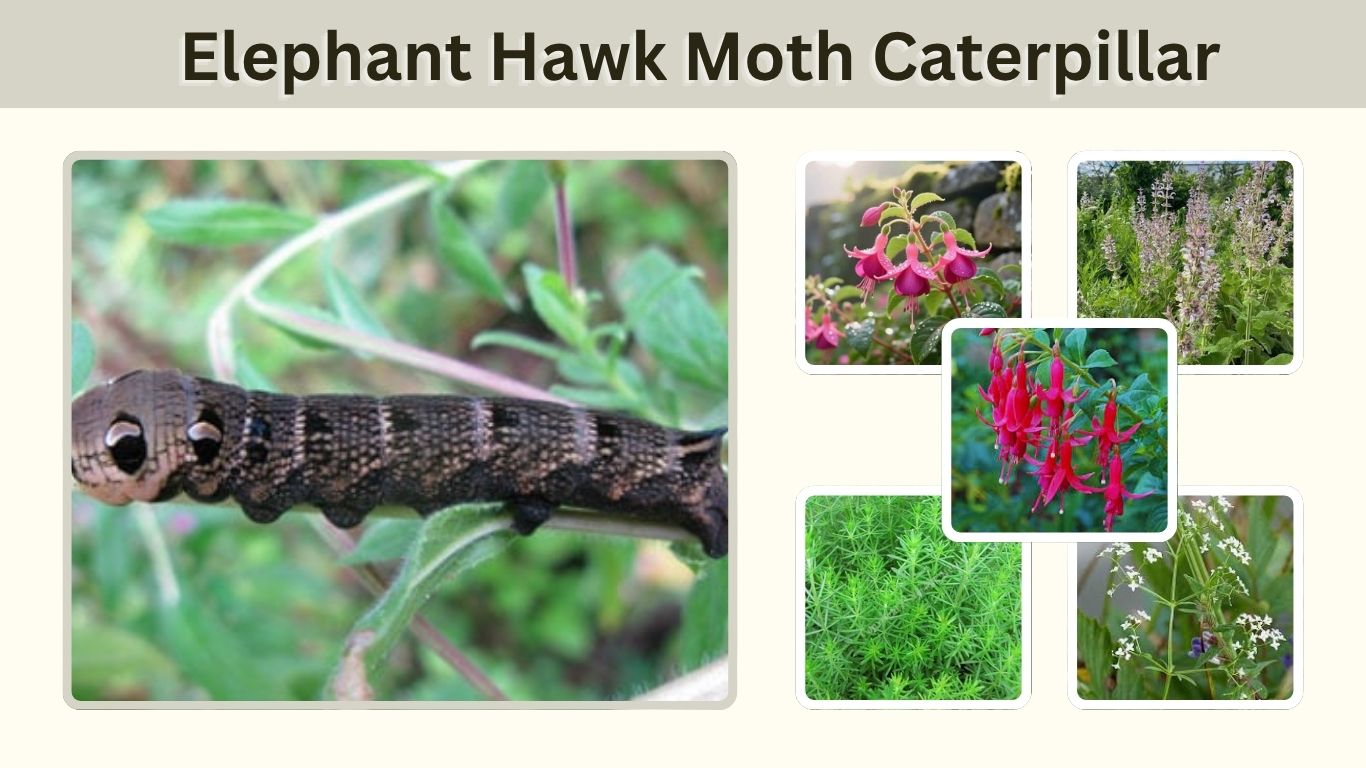 Elephant Hawk Moth Caterpillar: Size, Food & Life Cycle