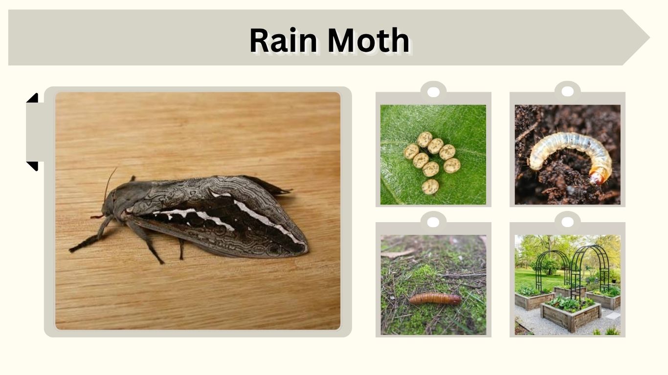 Rain Moth: Size, Caterpillar, Cocoon, Life Cycle and Facts