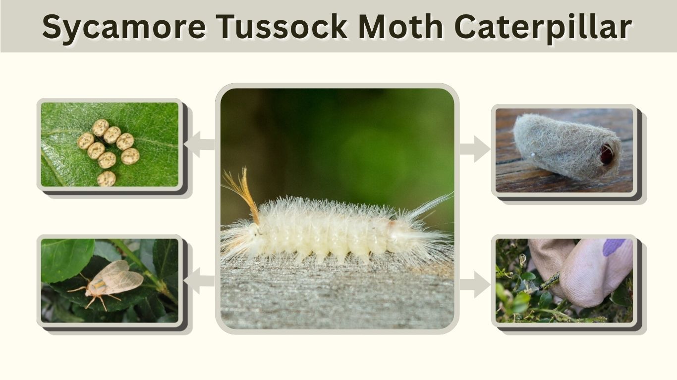Sycamore Tussock Moth Caterpillar: Rash, Sting & Facts