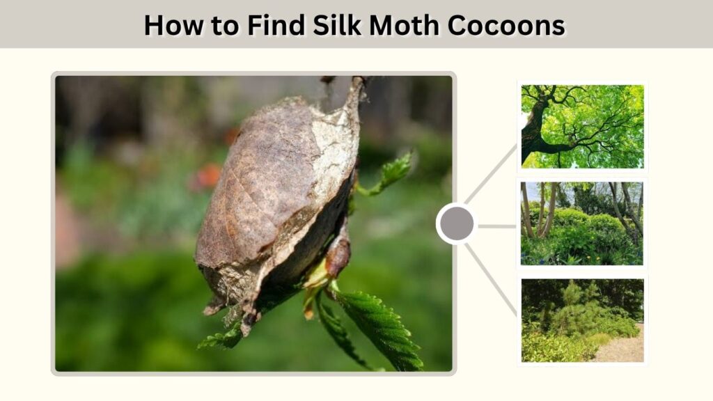 How to Find Silk Moth Cocoons