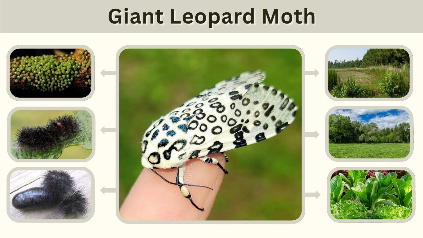 Giant Leopard Moth: Caterpillar, Size, Diet & Life Cycle