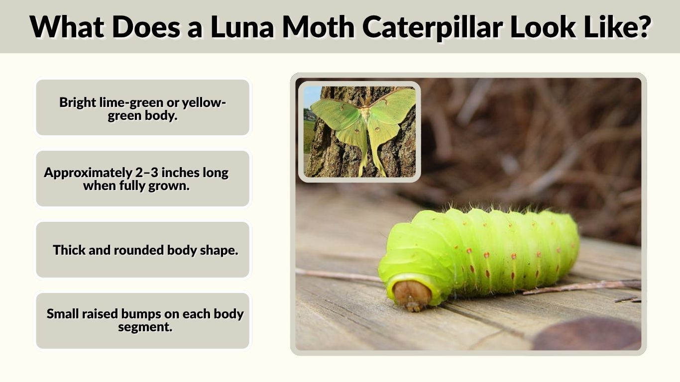 What Does a Luna Moth Caterpillar Look Like? Easy Identification