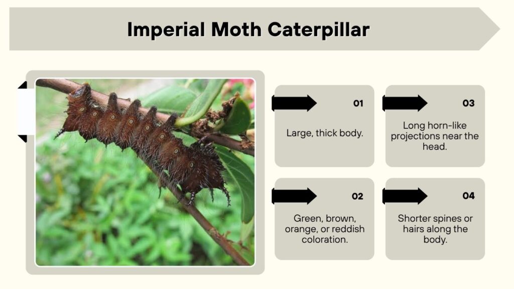Imperial Moth Caterpillar
