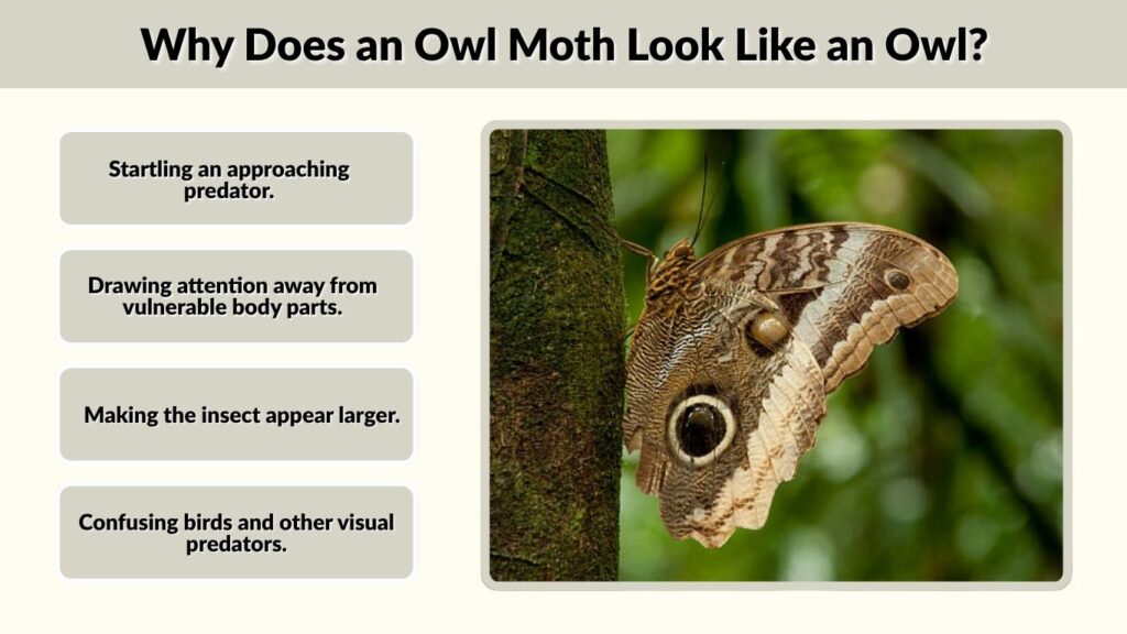 Why Does an Owl Moth Look Like an Owl?