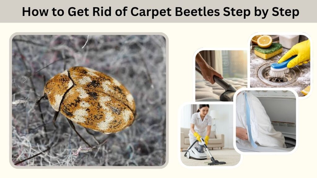 How to Get Rid of Carpet Beetles Step by Step