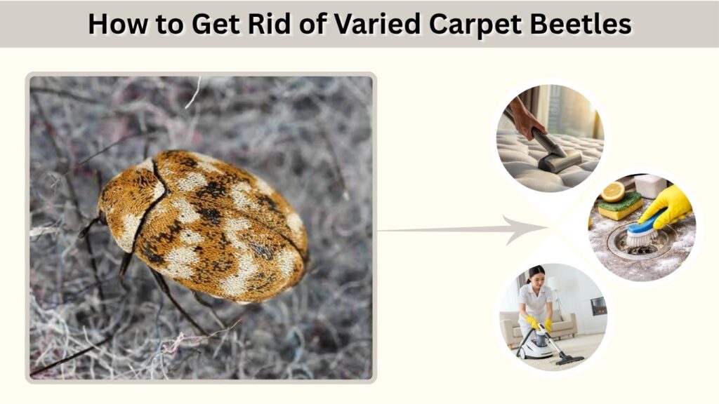 How to Get Rid of Varied Carpet Beetles
