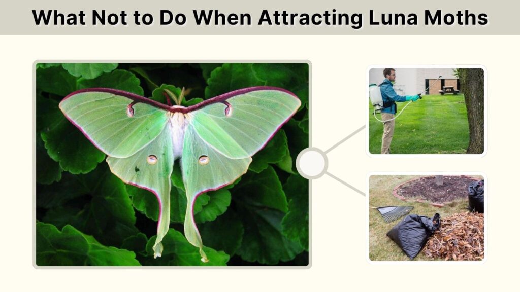 What Not to Do When Attracting Luna Moths