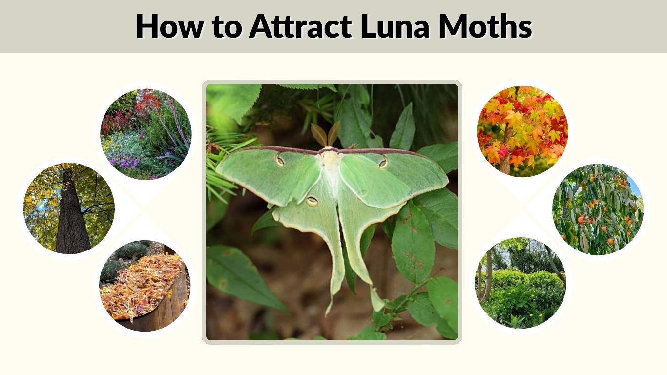 How to Attract Luna Moths: Plants, Lights & Tips
