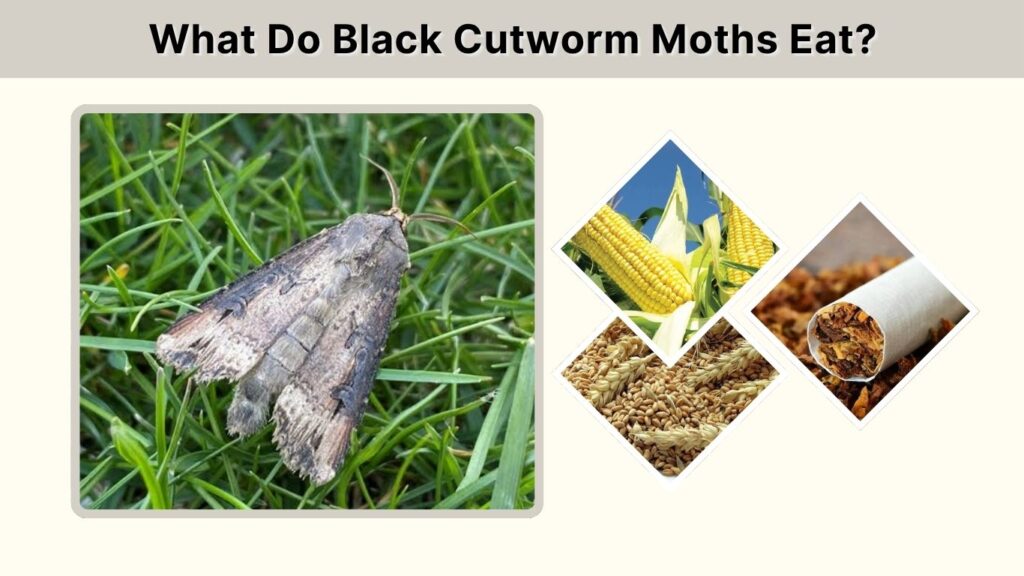 What Do Black Cutworm Moths Eat?