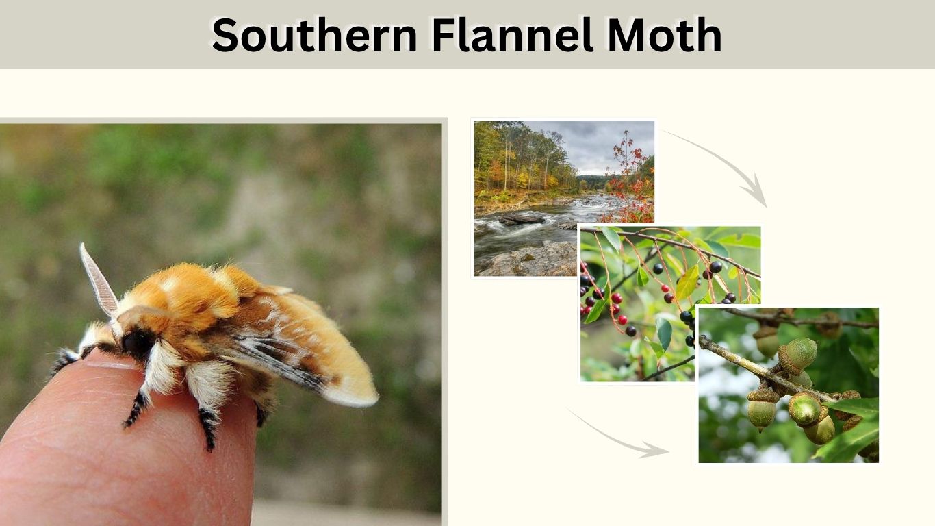 Southern Flannel Moth: Caterpillar, Sting, Venom & Facts