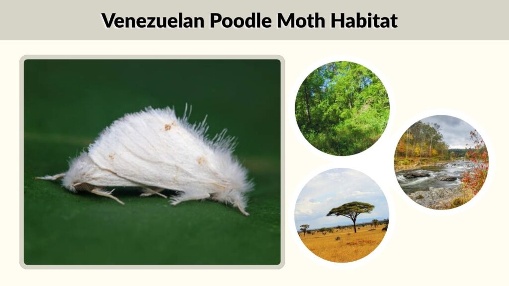 Venezuelan Poodle Moth Habitat