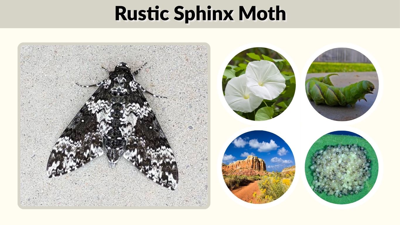Rustic Sphinx Moth: Caterpillar, Size, Life Cycle & Facts