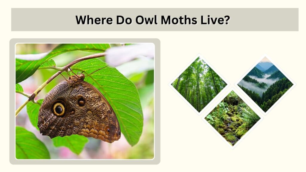 Where Do Owl Moths Live?