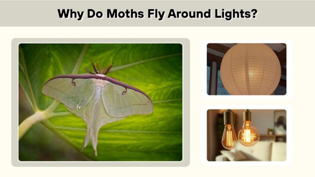 Why Do Moths Fly Around Lights?