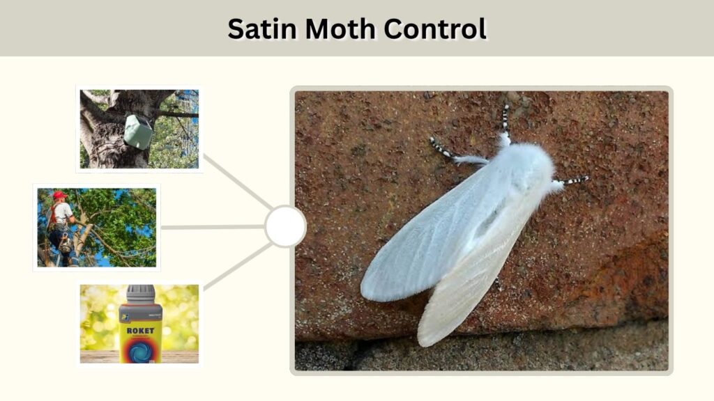 Satin Moth Control
